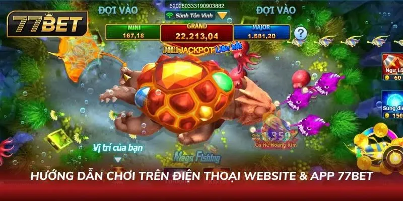 Quy trình tham gia bắn cá H5 trên website và app