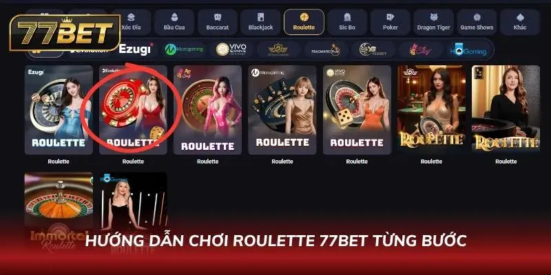 Roulette 77BET – Hướng Dẫn Chơi & Chiến Thuật Thắng 2026 Cùng nhau khám phá và tìm hiểu về cách tham gia trò chơi roulette này